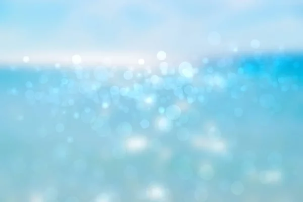 Абстрактний Океанський Фон Абстрактний Яскраво Синій Бірюзовий Тропічний Океан Ігристими — стокове фото