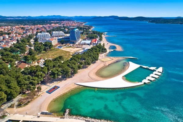 Adriatische Stad Vodice Uitzicht Het Water Dalmatische Archipel Van Kroatië — Stockfoto