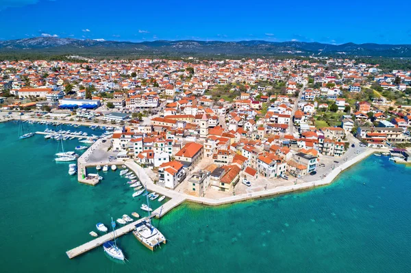 Vista Aérea Cidade Velha Dubrovnik Croácia — Fotografia de Stock