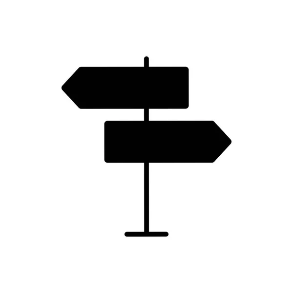 Viestien Vektoriglyfikoni Navigointimerkki Graafinen Symboli Matkailun Matkailun Verkkosivuilla Sovellukset Suunnittelu — kuvapankkivalokuva