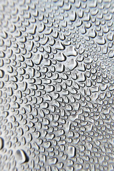 Water Drops Glass — Stock Photo, Image