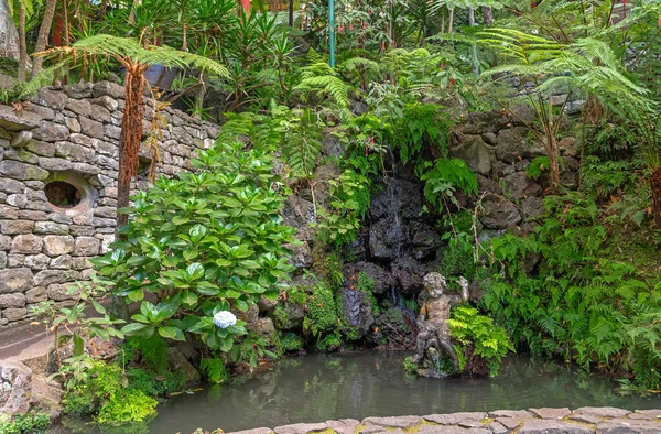 Monte Palace Tropical Garden Фуншал Мадейра — стоковое фото