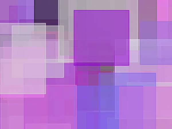 Abstrakte Minimalistische Violettgraue Illustration Mit Quadraten Die Als Hintergrund Nützlich — Stockfoto