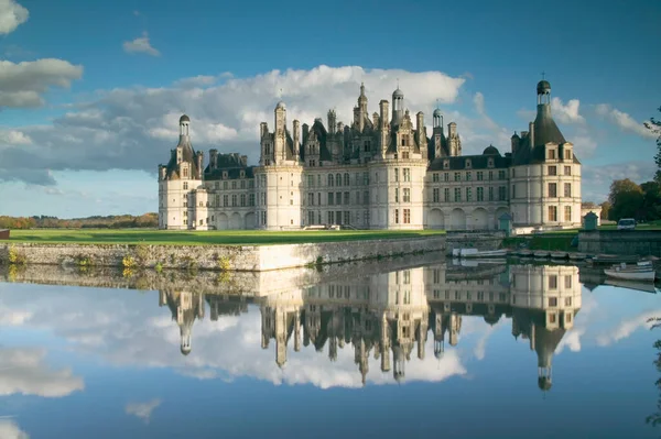 Chateau Chambord Afternoon Loire Valley France Royalty Free Stock Images