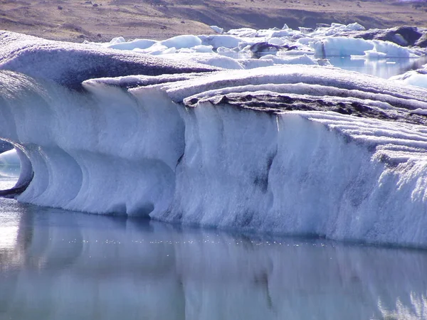 気候変動 極地の氷が危険にさらされる — ストック写真