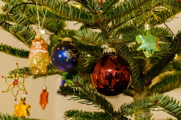 Árbol Navidad Decoraciones Joyería —  Fotos de Stock