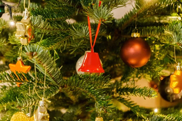 Decorazioni Dell Albero Natale Gioielli — Foto Stock