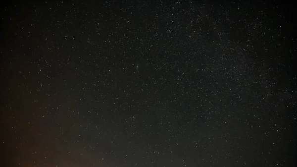 Leitosa Galáxia Estrelas Céu Estrelado Noite Espaço — Fotografia de Stock