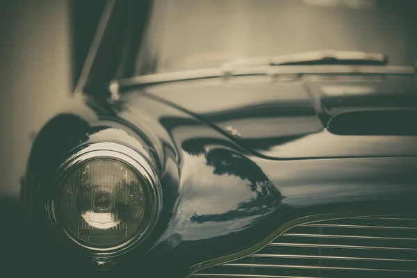 Vintage Προβολείς Αυτοκινήτων Κοντά — Φωτογραφία Αρχείου