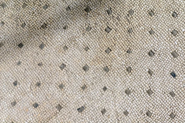 ポプラのOplontisヴィラ 黒と白のタイルとモザイクの床 — ストック写真