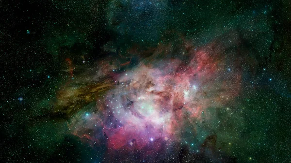 Spiralgalaxer Och Nebulosor Rymden Delar Denna Bild Som Tillhandahålls Nasa — Stockfoto