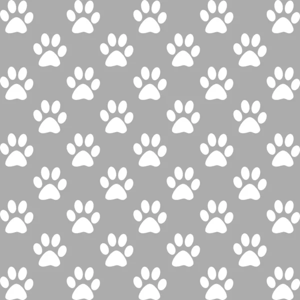 Paw Print Icon Animal Footprint Symbol Vector Illustration — Stock Photo, Image