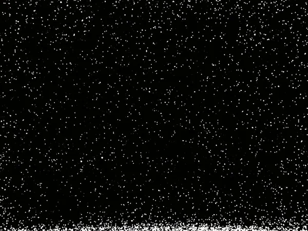 Abstraktní Ilustrace Sněhu Noci Přes Tmavě Černou Oblohu — Stock fotografie