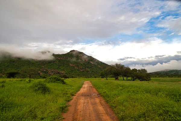 Landscape Pictures National Park Tsavo East Tsavo West Amboseli — Stock Photo, Image