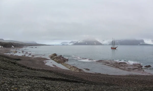 Bella Vista Sul Mare Montagna — Foto Stock