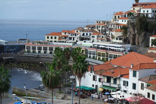 Vista Cidade Mar Mediterrâneo Norte Israel — Fotografia de Stock