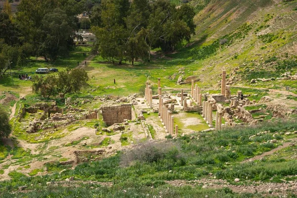 Ruines Ancienne Ville Éphèse Capitale État Israël — Photo