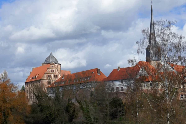 Burgenstadt Schlitz Centro Hesse Vogelsbergkreis — Foto de Stock