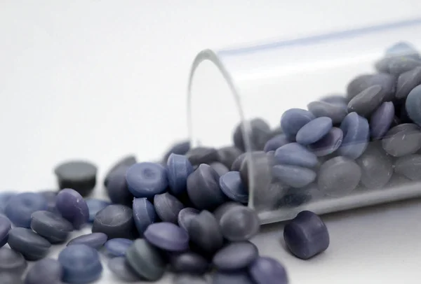 Polyethylenové Granule Pro Výrobu Plastů Jako Jsou Fólie Hračky Další — Stock fotografie