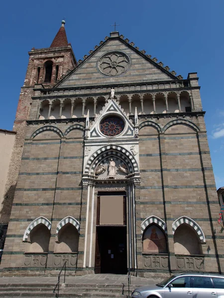 Façade Église Saint Paul Pistoia Toscane Italie — Photo