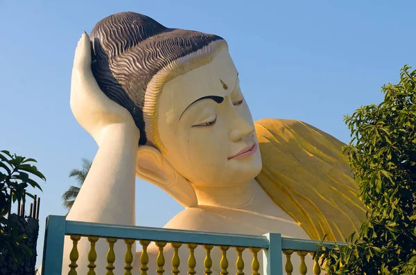 Statyn Buddhan Parken — Stockfoto