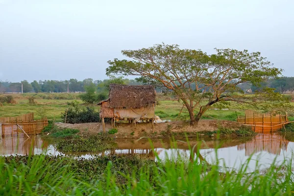 Hermosa Vista Del Río Pueblo —  Fotos de Stock