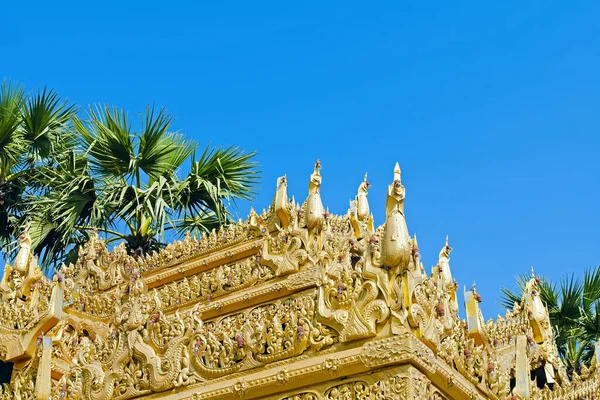 Прекрасный Вид Храм Города Таиланд — стоковое фото
