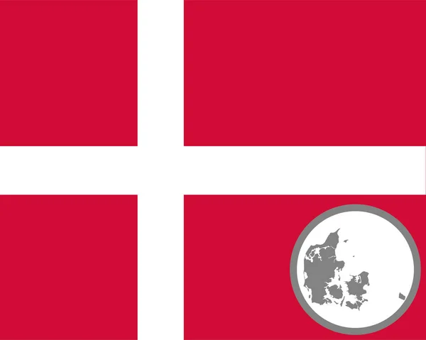 Bandera Noruega Ilustración Vectorial —  Fotos de Stock