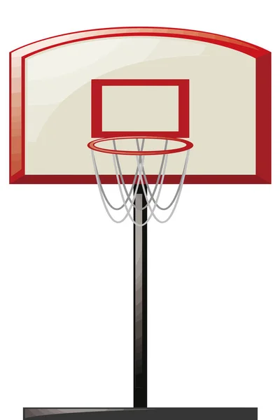 Basketball Hoop Icon Cartoon Sport Vector Illustration Pictogram Isolated White — Stock Photo, Image