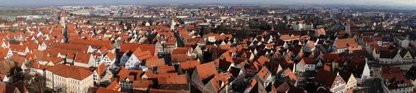 Panorama Över Den Gamla Staden Nordlingen Tyskland — Stockfoto