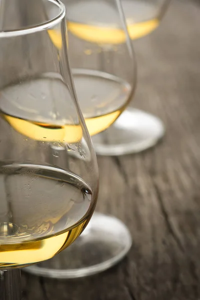 Glas Vin Och Flaska Svartvitt — Stockfoto