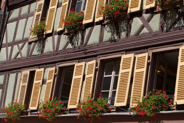 Belle Architecture Dans Ville Strasbourg — Photo