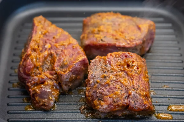 Grilled Meat Grill — Stock Photo, Image