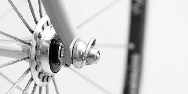 Roda Bicicleta Close — Fotografia de Stock