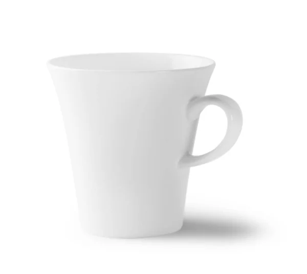Fehér Csésze Izolált Világos Háttér Illusztráció — Stock Fotó