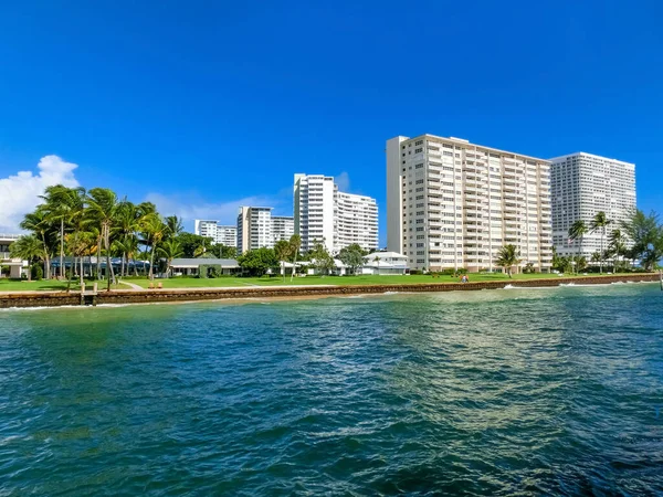 Paysage Urbain Fort Lauderdale Floride Montrant Plage Les Condominiums — Photo