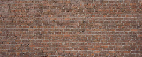 Oude Baksteen Muur Textuur Achtergrond — Stockfoto