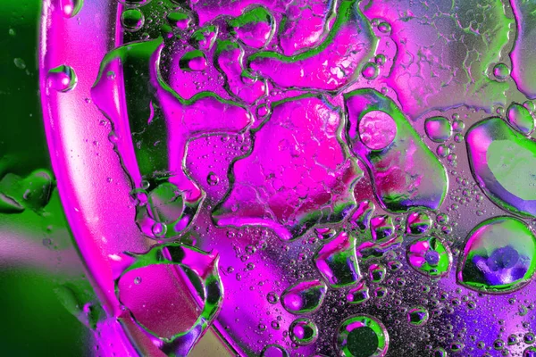 Абстрактный Фон Каплями Зеленых Розовых Тонов — стоковое фото