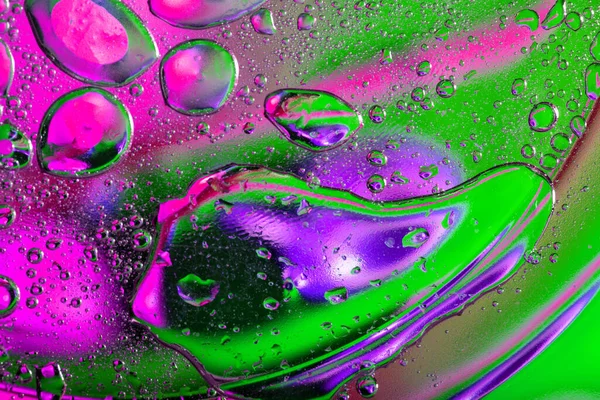 Абстрактный Фон Жирными Капельками Фиолетовых Розовых Тонах — стоковое фото
