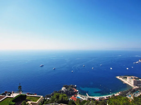 Vista Aérea Del Mar Ciudad Isla Del Mediterráneo Norte Israel — Foto de Stock