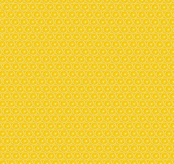 Texture Fette Arancia Affettate Fondo Giallo Tagliare Pezzi Arancia Uno — Foto Stock