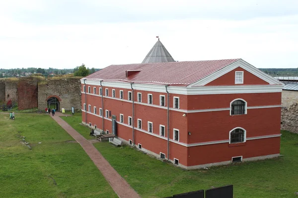 Staré Vězeňské Zříceniny Město Petrohradu Schlsselburg — Stock fotografie