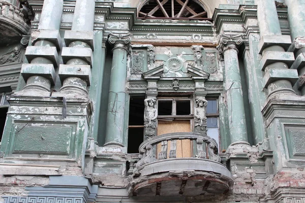 Immeuble Dans Ville Odessa Ukraine Avec Une Belle Architecture — Photo