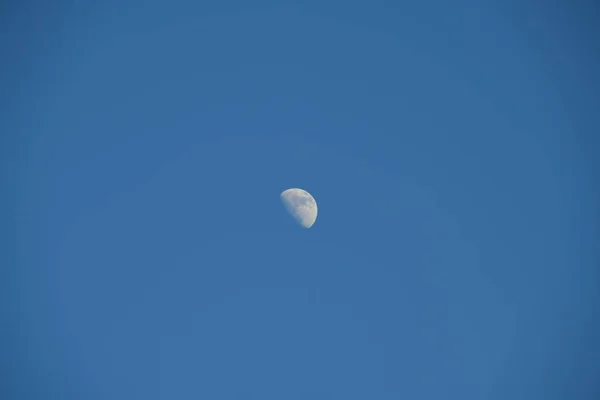 Luna Cielo Español Alicante Provincia Costa Blanca España —  Fotos de Stock