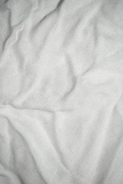 Witte Stof Textuur Achtergrond — Stockfoto