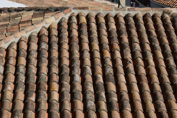 Barselona Şehrindeki Çatı Kiremitleri — Stok fotoğraf