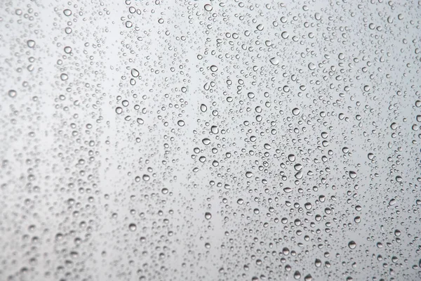 Wassertropfen Auf Glas Nahaufnahme — Stockfoto