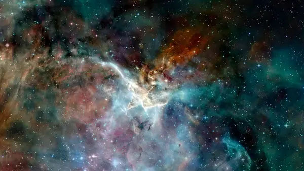 Explosion Étoiles Dans Une Galaxie Univers Inconnu Éléments Cette Image — Photo