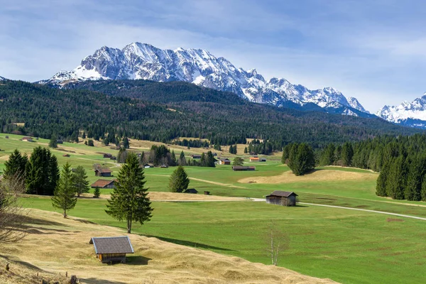 Hump Rétek Karwendel Hegységben — Stock Fotó