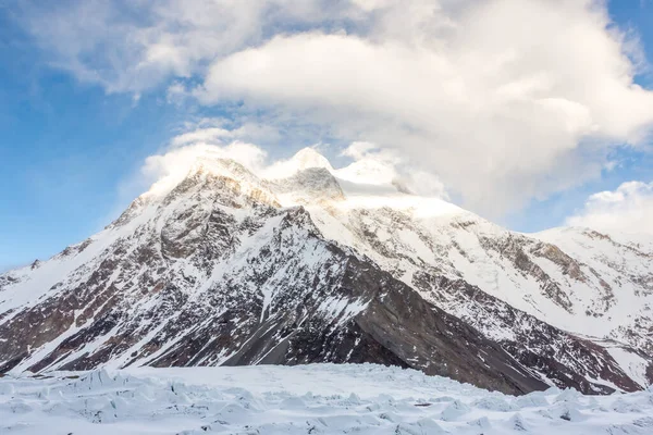 Montanha Pico Segunda Montanha Mais Alta Mundo Caminhada Paquistão Ásia — Fotografia de Stock